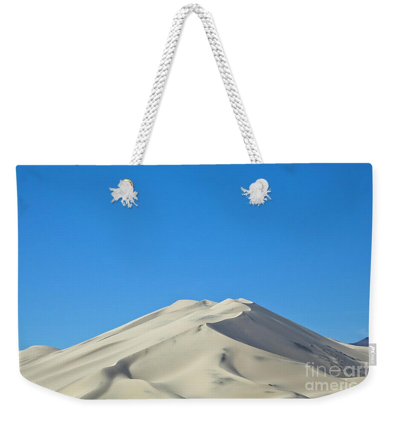 00559254 Weekender Tote Bag featuring the photograph Sand Dunes In Death Valley Natl Park by Yva Momatiuk and John Eastcott