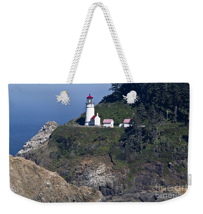 Beaches Weekender Tote Bag featuring the photograph Saving Lives by Kathy McClure