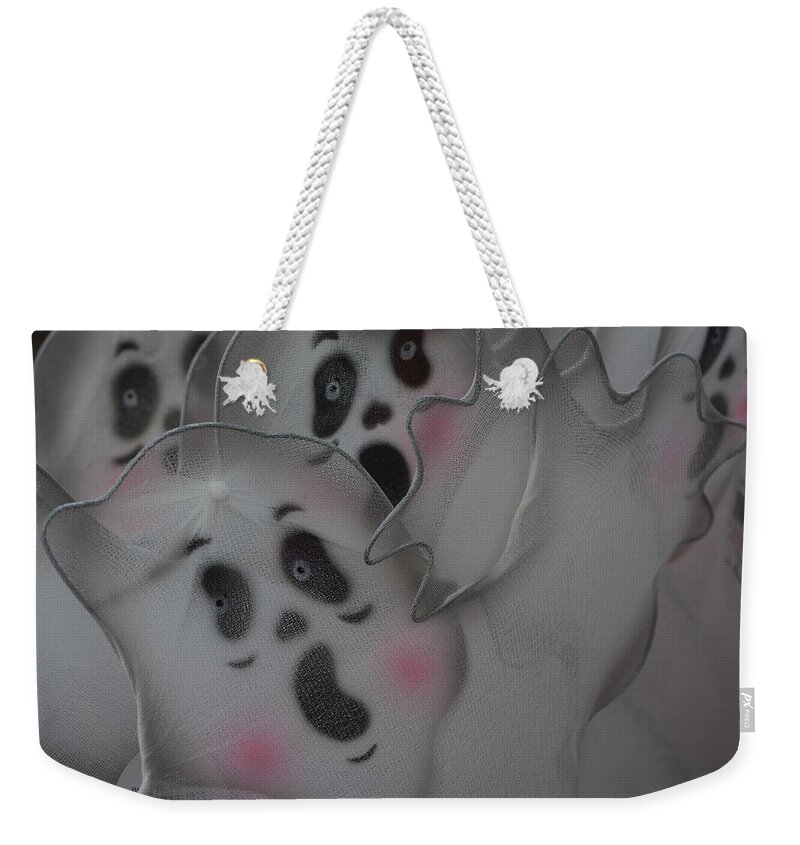 Ghosts Weekender Tote Bag featuring the photograph Scary Ghosts by Patrice Zinck