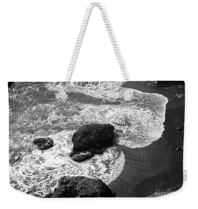 Point Lobos Weekender Tote Bag featuring the photograph Sea Lion Cove by James B Toy