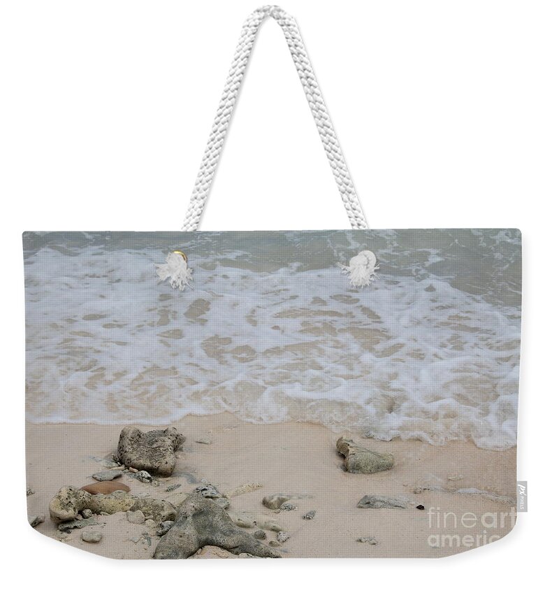 Seashore Weekender Tote Bag featuring the photograph Seashore by Adriana Zoon