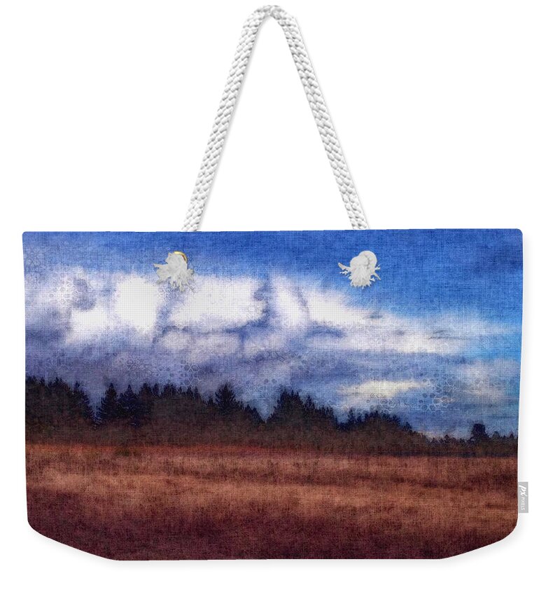 Landscape Weekender Tote Bag featuring the photograph Seasong parade by Suzy Norris