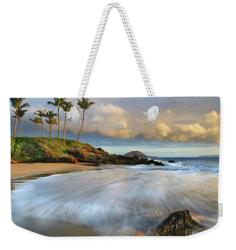 Afterglow Weekender Tote Bag featuring the photograph Secret Beach 5 by M Swiet Productions