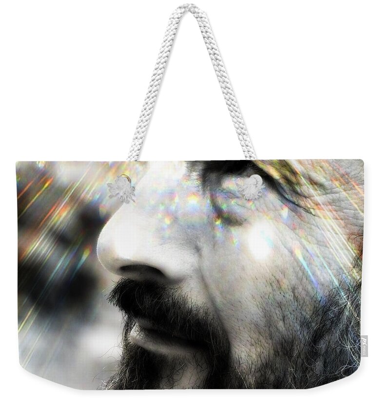 Man Weekender Tote Bag featuring the photograph Seeing Into The Future 2 by Rory Siegel