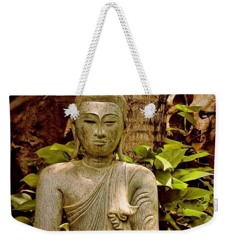 Zen Weekender Tote Bag featuring the photograph Serenity by Peggy Hughes