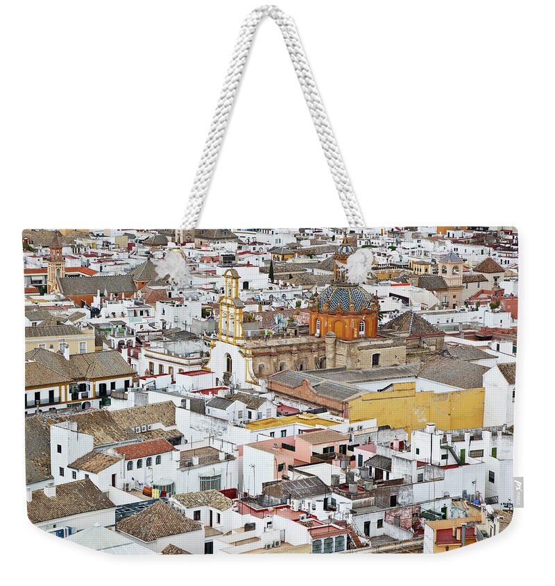 Outdoors Weekender Tote Bag featuring the photograph Sevilla From Giralda by Luis Davilla