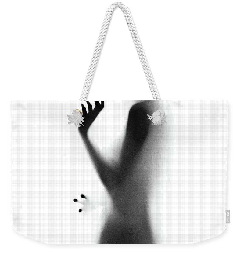 Shadow Weekender Tote Bag featuring the photograph Shadow by Azemdega