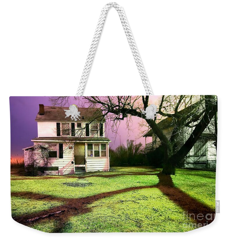 Cottage Weekender Tote Bag featuring the photograph Shadow within by Rick Kuperberg Sr