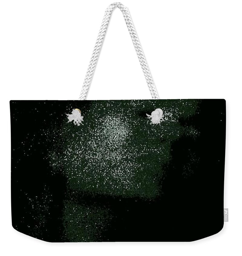 Woman Weekender Tote Bag featuring the photograph She Is Made Of Stardust by Jacqueline McReynolds