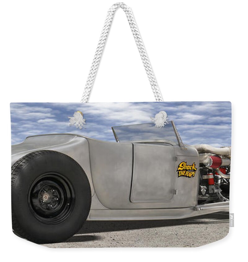 Transportation Weekender Tote Bag featuring the photograph Shock Therapy at Gallap by Mike McGlothlen