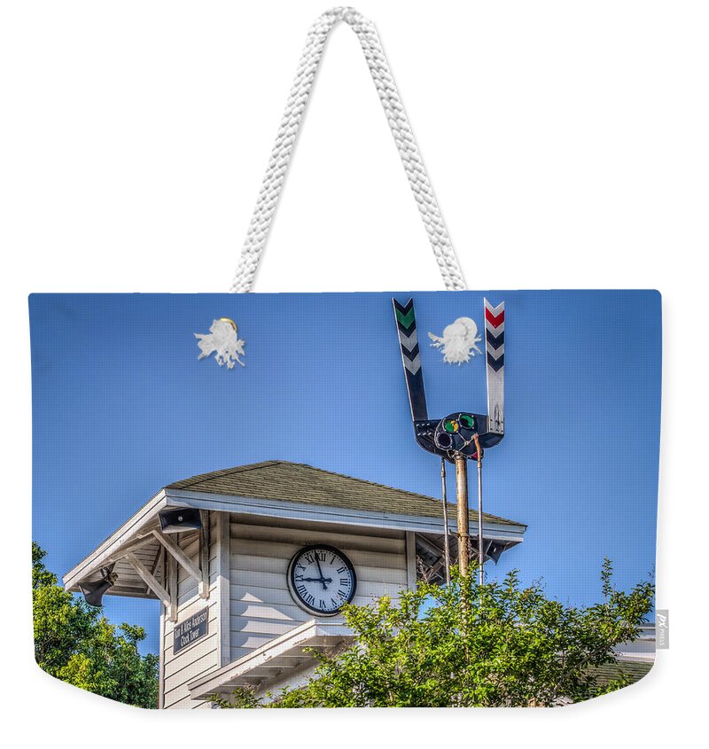 Dunedin Weekender Tote Bag featuring the photograph Signals by Jane Luxton