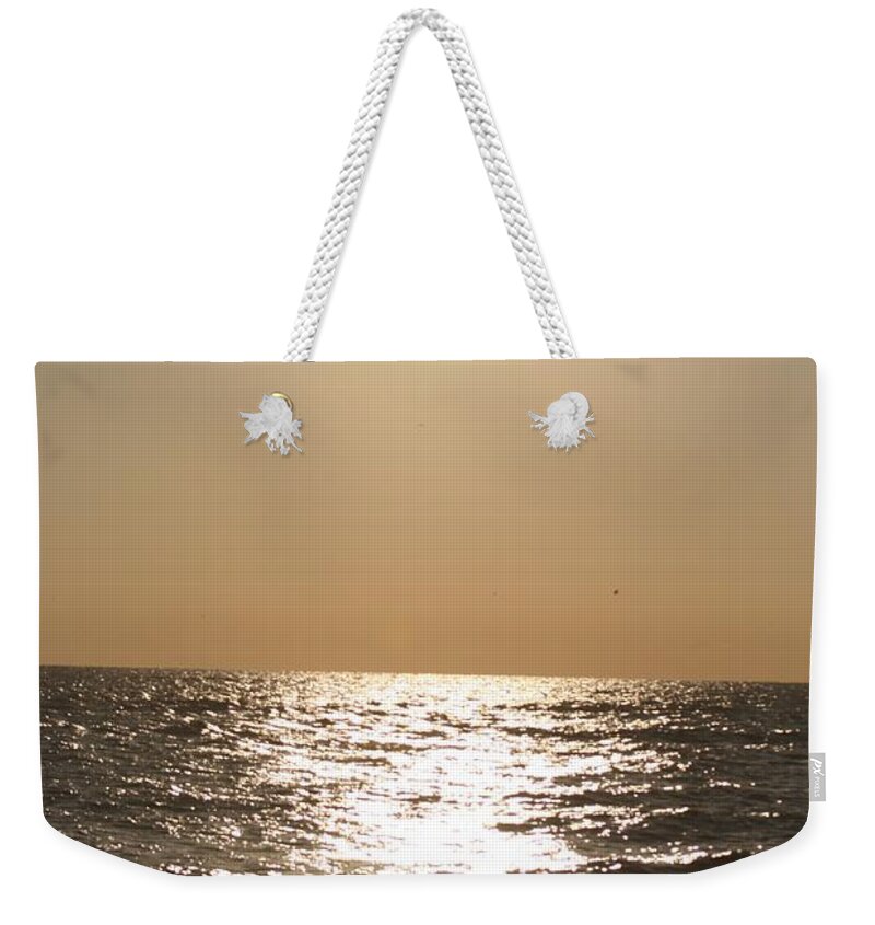 Silver Weekender Tote Bag featuring the photograph Silver and Gold by Nadine Rippelmeyer