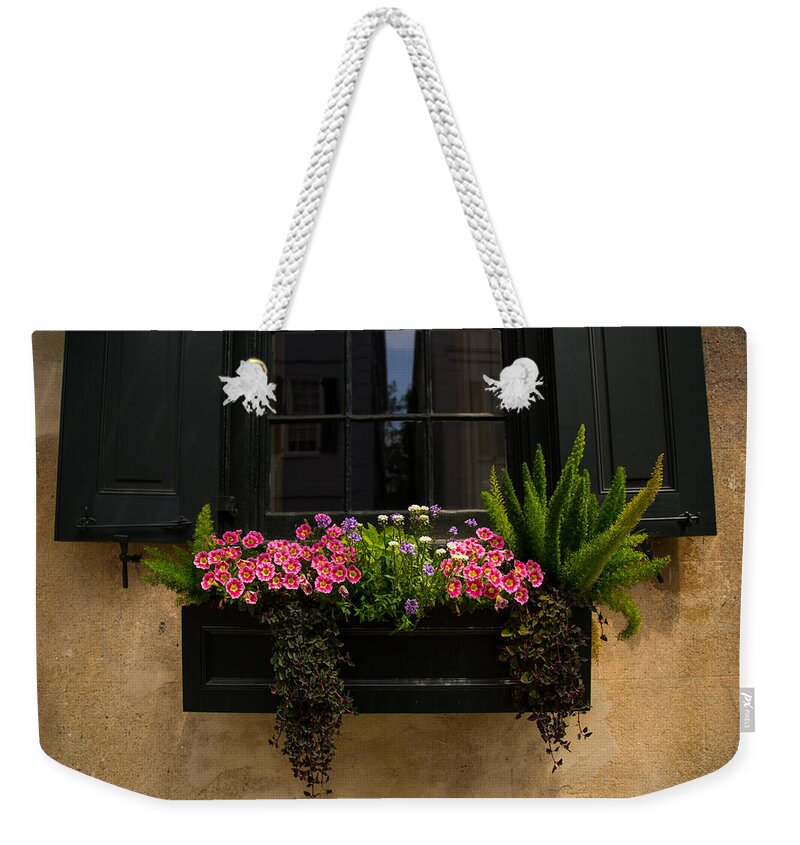 Simply Charleston Weekender Tote Bag featuring the photograph Simply Charleston by Karol Livote