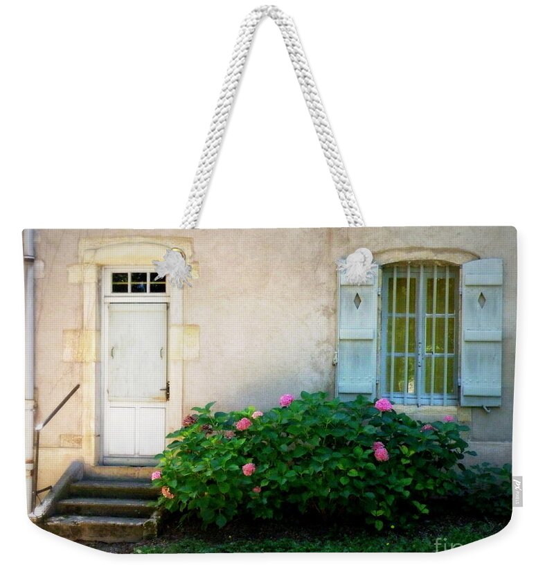 Doors And Windows Weekender Tote Bag featuring the photograph Simply Charming by Lainie Wrightson