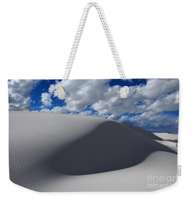 White Sands Weekender Tote Bag featuring the photograph Simply Enchanted by Vivian Christopher