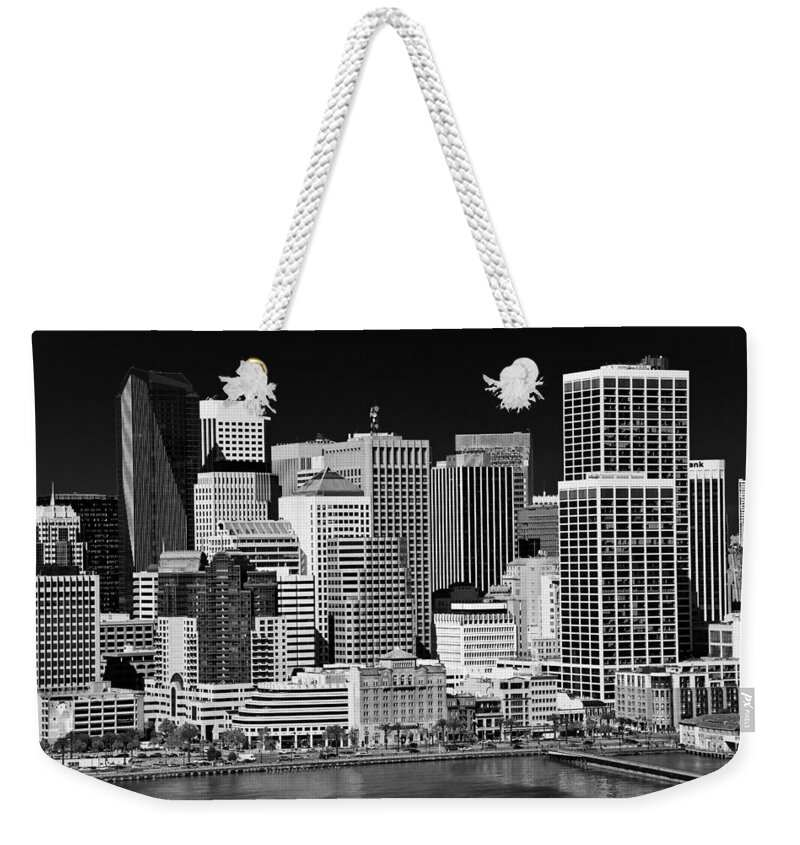 Transport Weekender Tote Bag featuring the photograph Skyline San Francisco by Ralf Kaiser