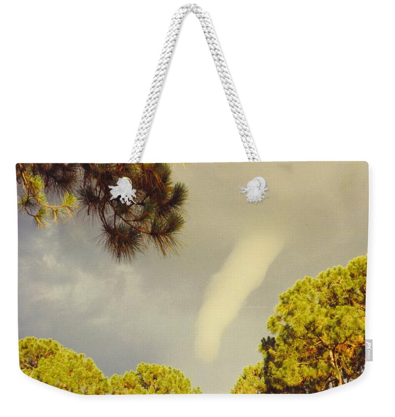 Tornado Formed Weekender Tote Bag featuring the photograph skyscape - Tornado Formed by Robert Floyd