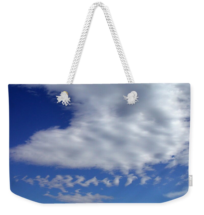 Sleep Weekender Tote Bag featuring the photograph Sleepy Clouds by Shane Bechler