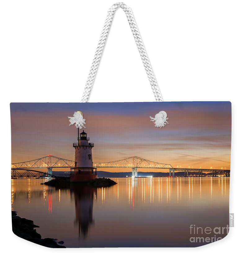 Ny Weekender Tote Bag featuring the photograph Sleepy Hollow Light Reflections by Michael Ver Sprill