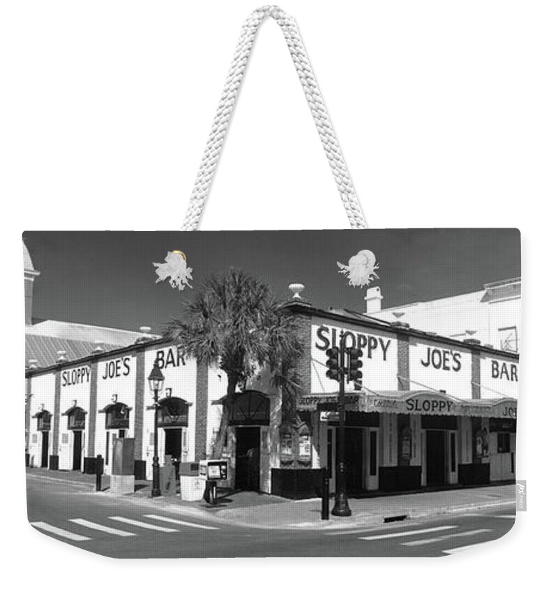 Photography Weekender Tote Bag featuring the photograph Sloppy Joes Bar Key West Fl by Panoramic Images