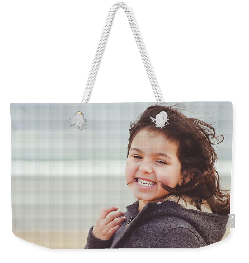 4-5 Years Weekender Tote Bag featuring the photograph Smile Brezze by Marywilson Photography