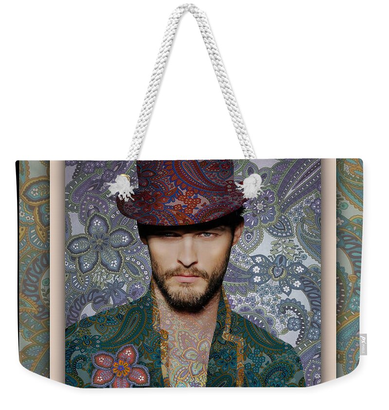 Hat Weekender Tote Bag featuring the photograph Somewhere by Richard Laeton