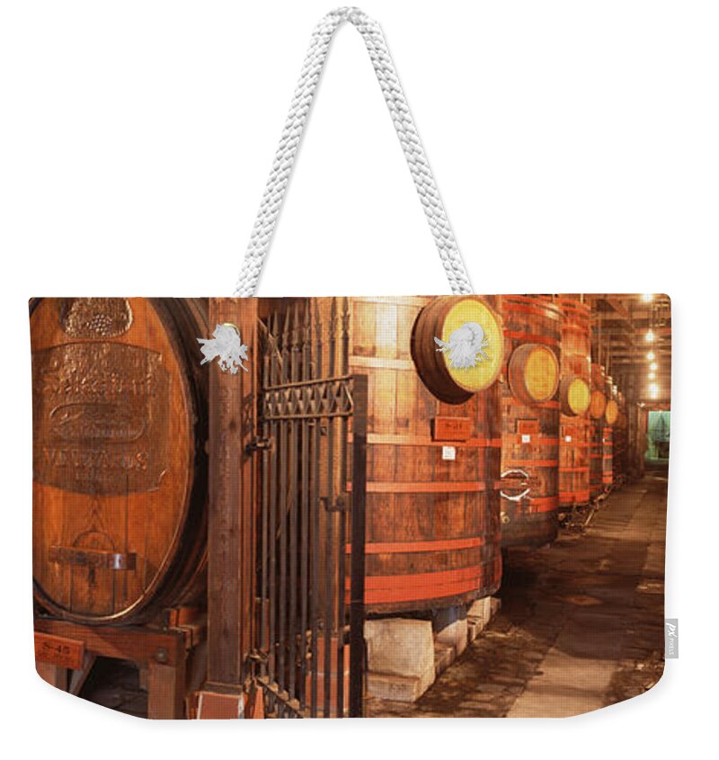 Photography Weekender Tote Bag featuring the photograph Sonoma Wine Country Sebastinai Wine by Panoramic Images