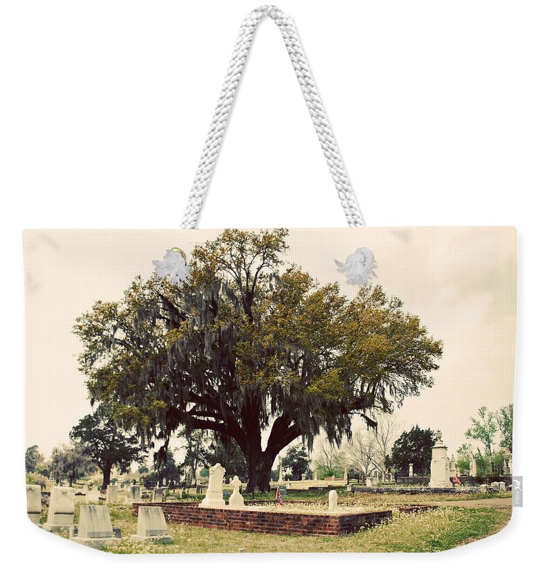 Live Weekender Tote Bag featuring the photograph Southern Moss by Max Mullins