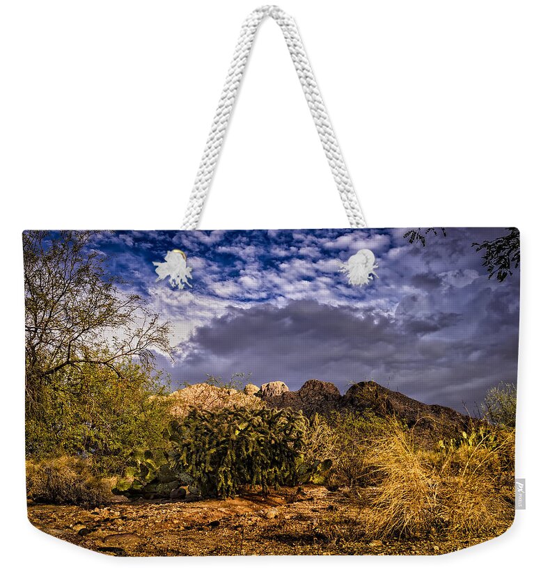 Az Weekender Tote Bag featuring the photograph Southwest Salad No.2 by Mark Myhaver