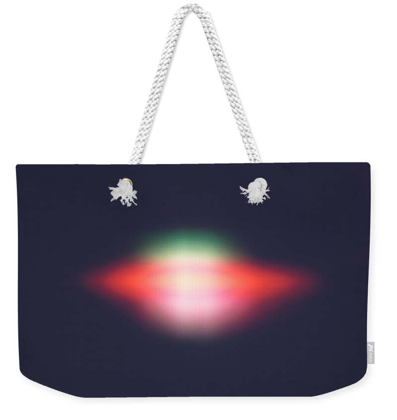 Space Weekender Tote Bag featuring the photograph Space Activity No.2 by Ingrid Van Amsterdam