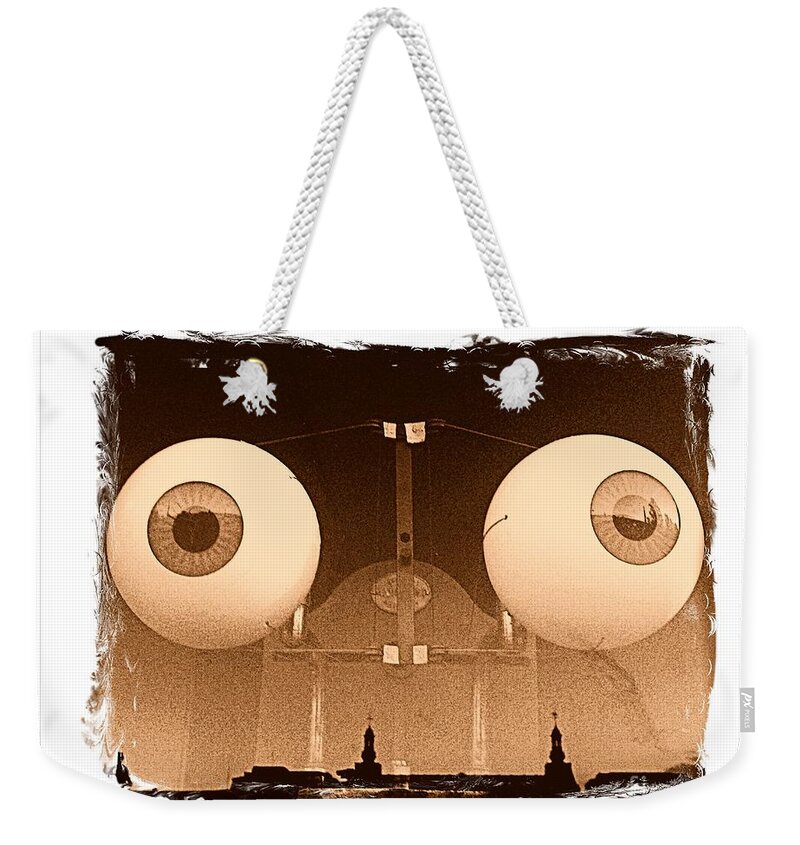Abstract Weekender Tote Bag featuring the photograph Spectacle by Lauren Leigh Hunter Fine Art Photography