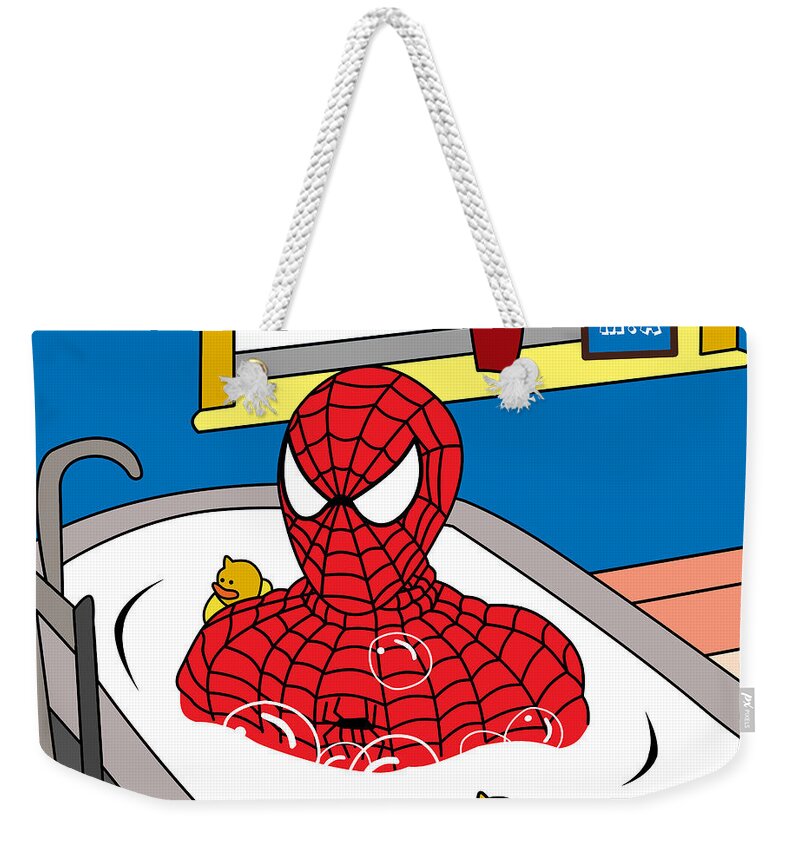 Superhero Weekender Tote Bags