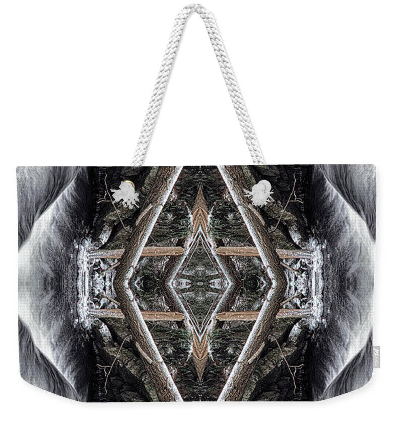 Contemporary Weekender Tote Bag featuring the photograph Spirit Gathering by Dawn J Benko