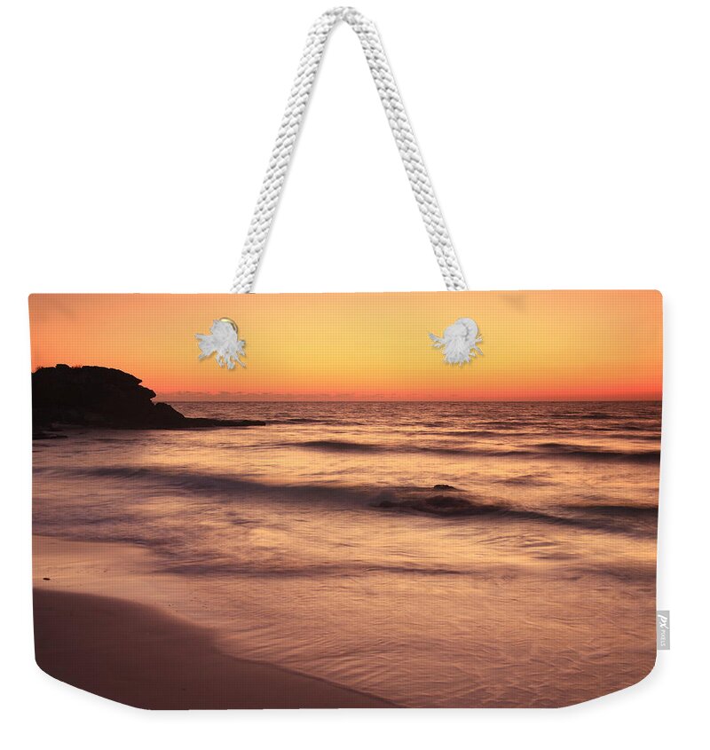 Face Weekender Tote Bag featuring the photograph Spirit of the Maya Seascape by Roupen Baker