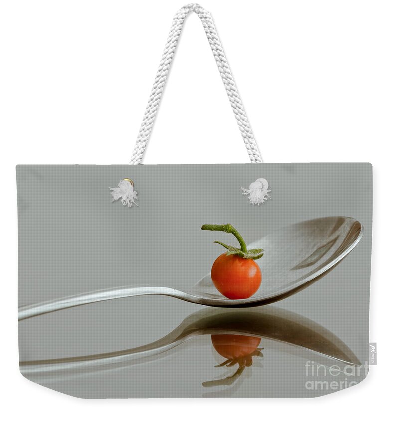 Abstract Weekender Tote Bag featuring the photograph Spoonful of Vitamin by Jonathan Nguyen