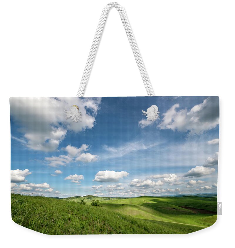Wind Weekender Tote Bag featuring the photograph Spring Cloud by Yorkfoto