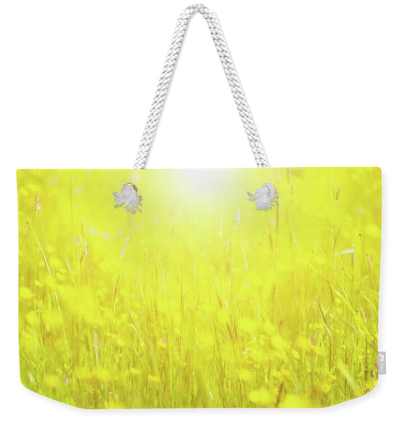 Tranquility Weekender Tote Bag featuring the photograph Spring Growth by Rolfo Rolf Brenner