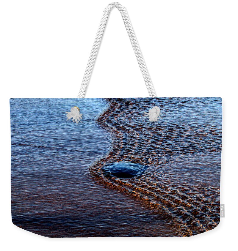 Spring Thaw Weekender Tote Bag featuring the photograph Spring Thaw by Kimberly Mackowski