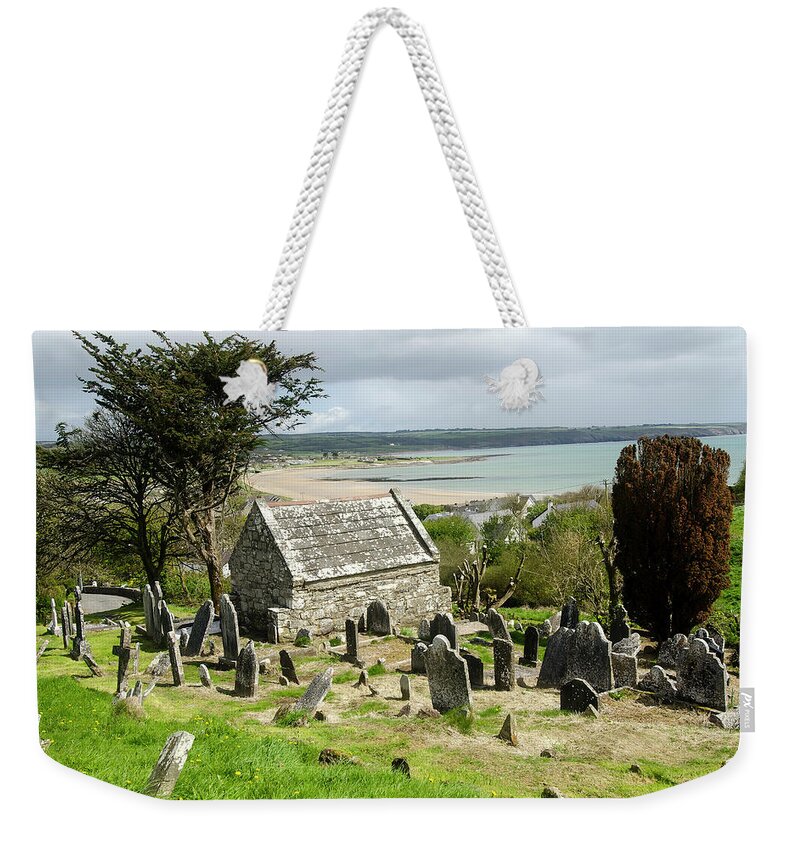 Scenics Weekender Tote Bag featuring the photograph St. Declan Oratory, Ireland by M Timothy O'keefe