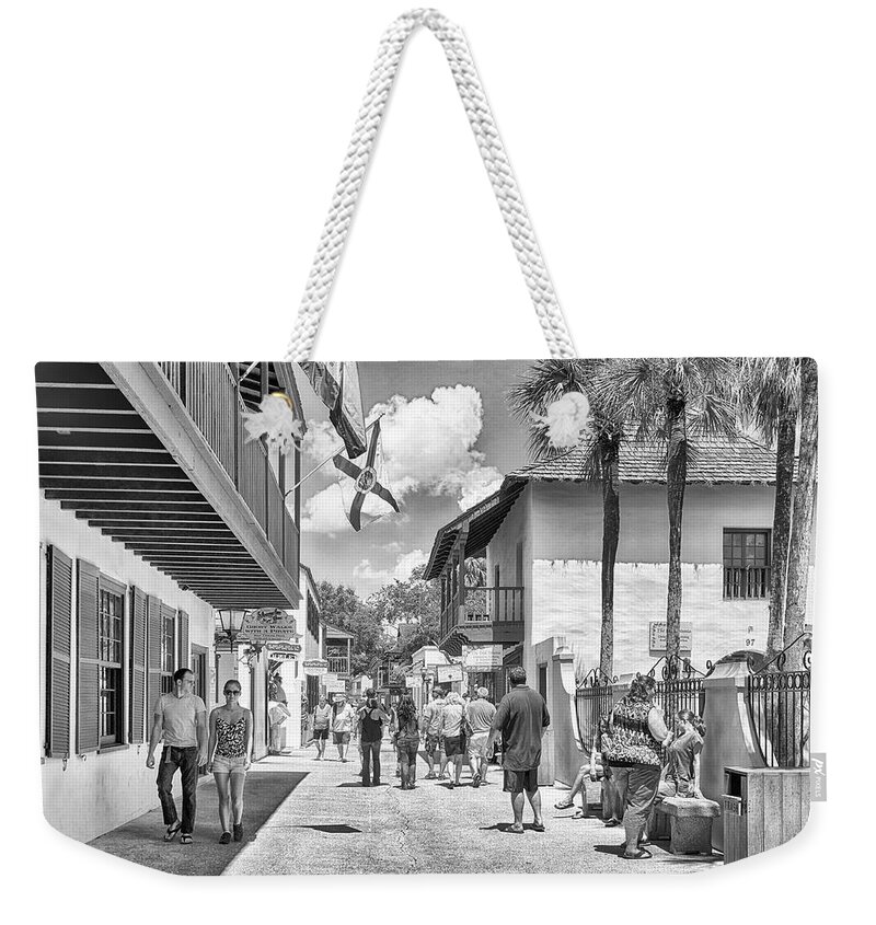 St. George Street Weekender Tote Bag featuring the photograph St. Geroge Street by Howard Salmon