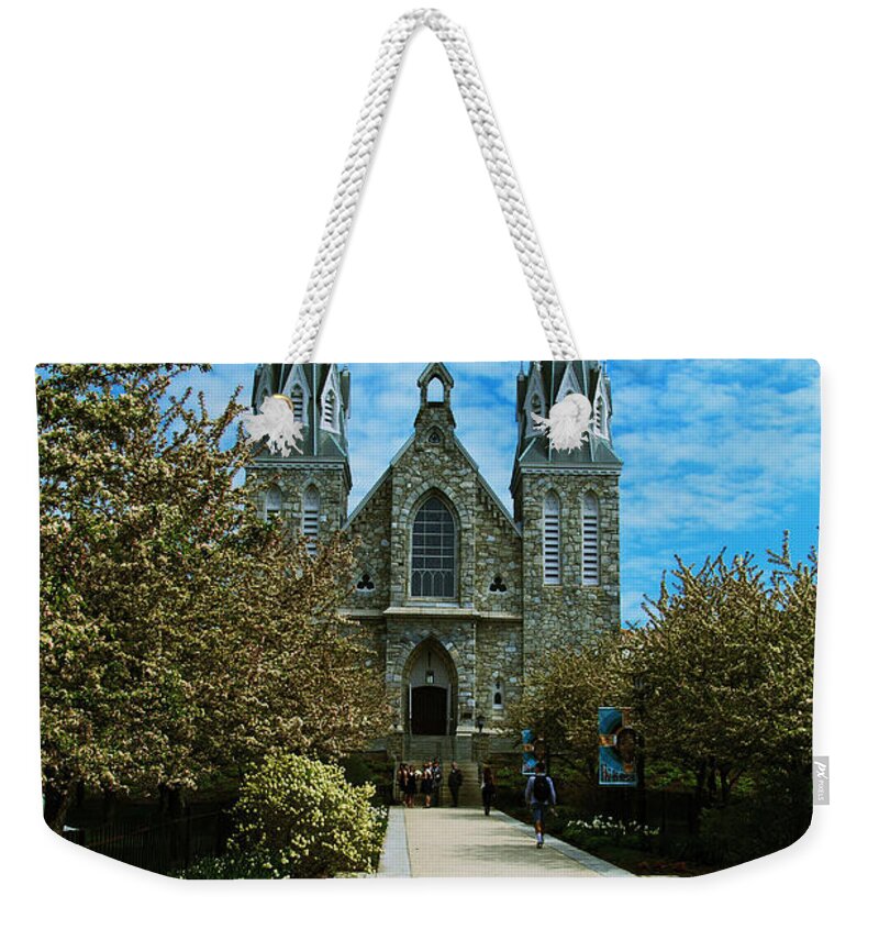 Villanova College Weekender Tote Bag featuring the photograph St Thomas of Villanova by William Norton