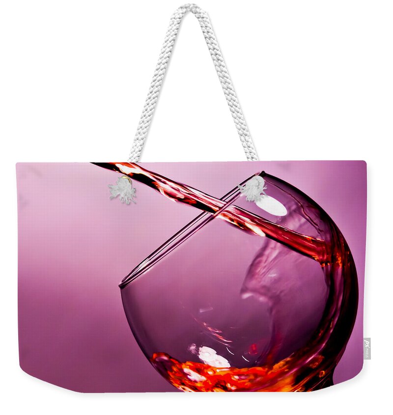 Water Weekender Tote Bag featuring the photograph Standing water by Matthew Trudeau