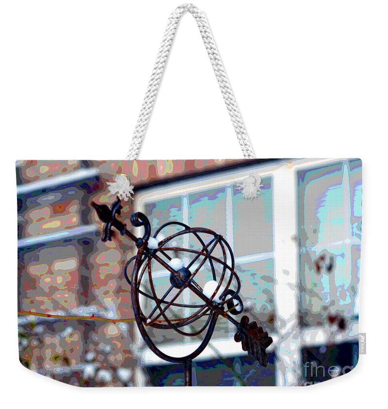 Iron Art Weekender Tote Bag featuring the digital art Start Your Journey by Alys Caviness-Gober