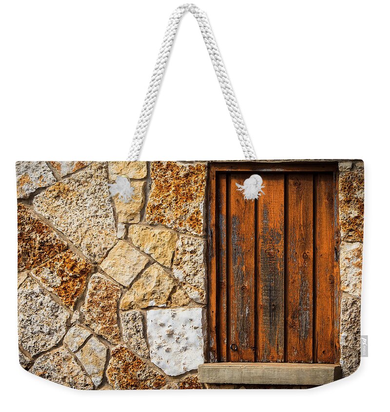 Boerne Weekender Tote Bag featuring the photograph Sticks and Stone by Melinda Ledsome