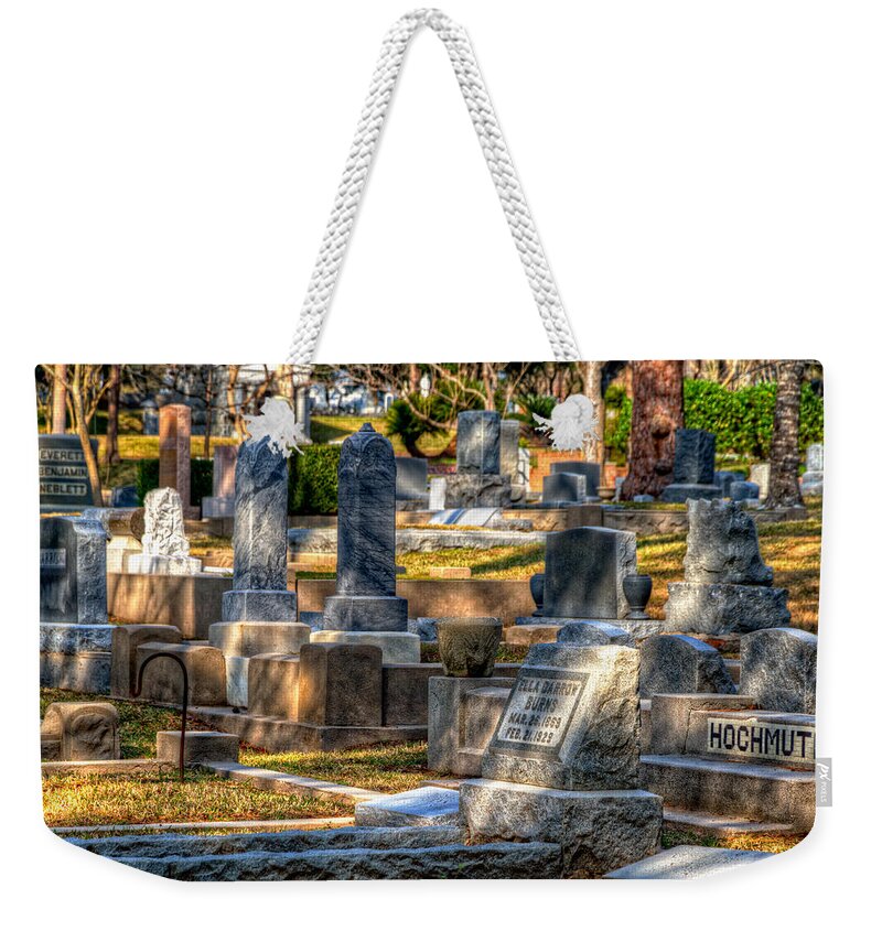 Tim Stanley Weekender Tote Bag featuring the photograph Stone Works by Tim Stanley
