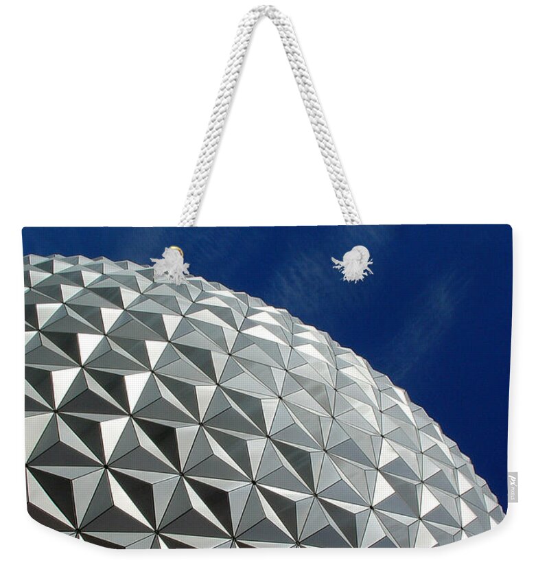 Epcot Weekender Tote Bag featuring the photograph Structural Beauty by David Nicholls