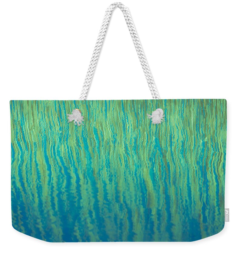 Abstract Weekender Tote Bag featuring the photograph Sublime by Stacy Abbott