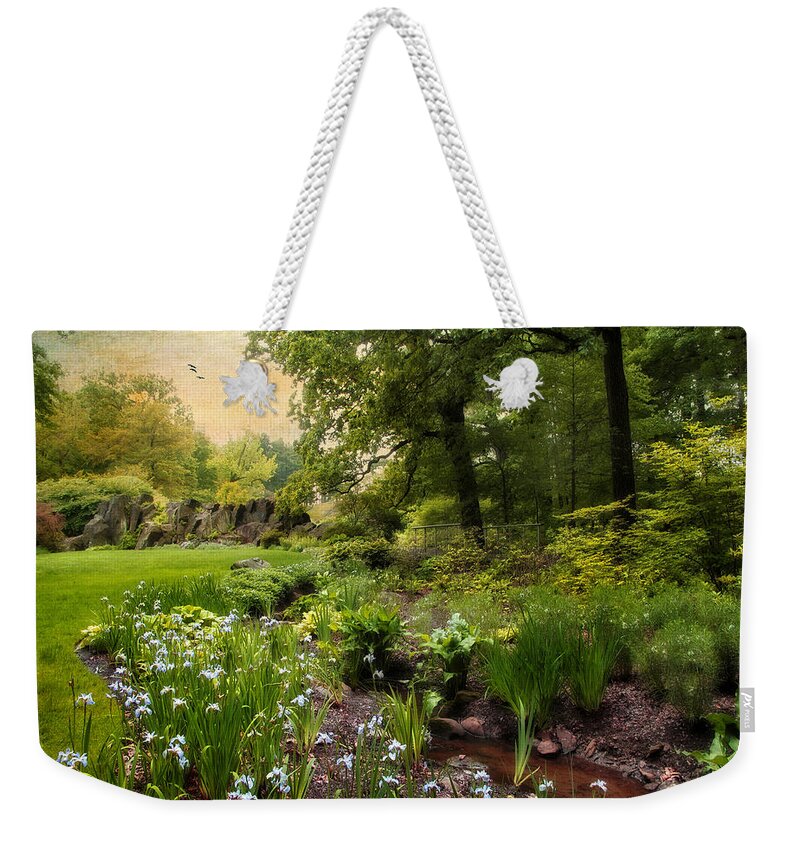 Nature Weekender Tote Bag featuring the photograph Summer Creek by Jessica Jenney