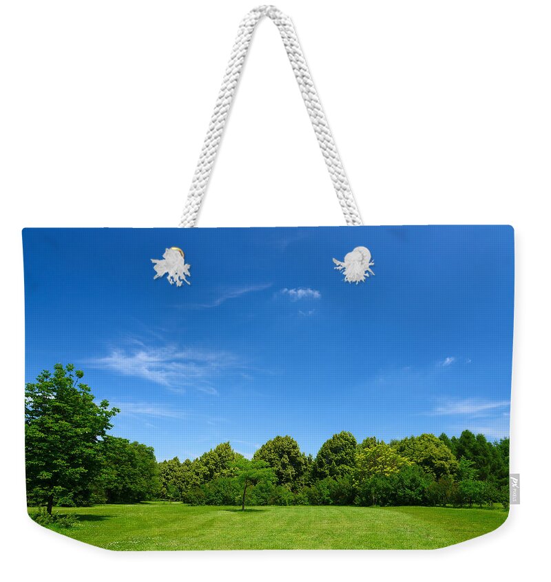 Scenics Weekender Tote Bag featuring the photograph Summer Landscape by Macroworld