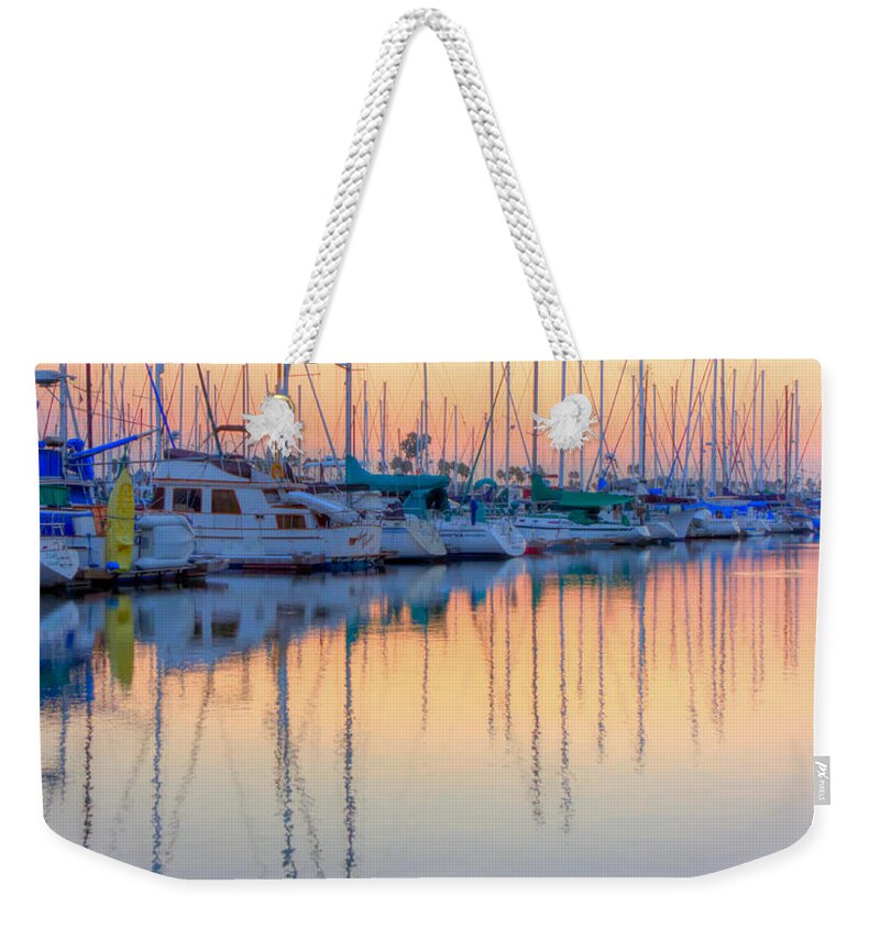 Sunset Weekender Tote Bag featuring the photograph Summer Light by Heidi Smith